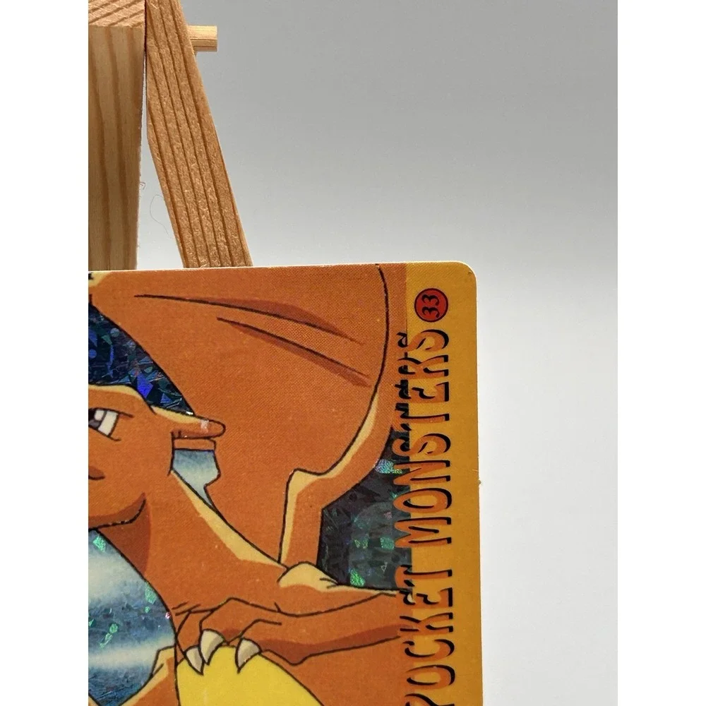 Pokemon 1995 Vending Prism Firework Holo Sticker 33‎ 31 Charizard Vaporeon